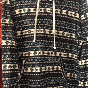 Cute print hoodie